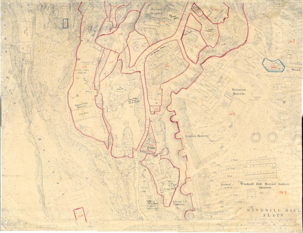 Map 2 Gibraltar Sheet 39 1941 Buffadero Training Area Windy – The ...